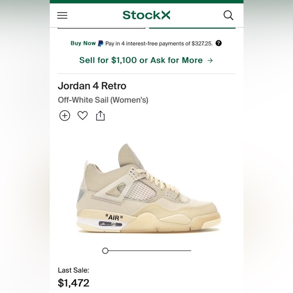 virgil abloh jordan 5 sail